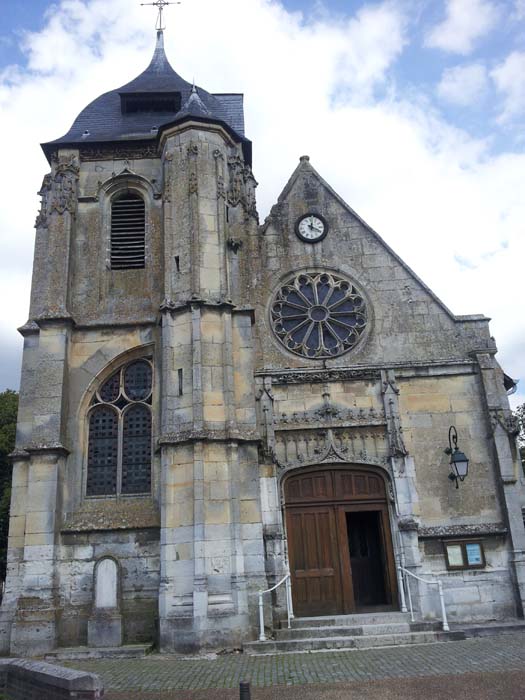 glise Saint-Aignan - Le portail occidental